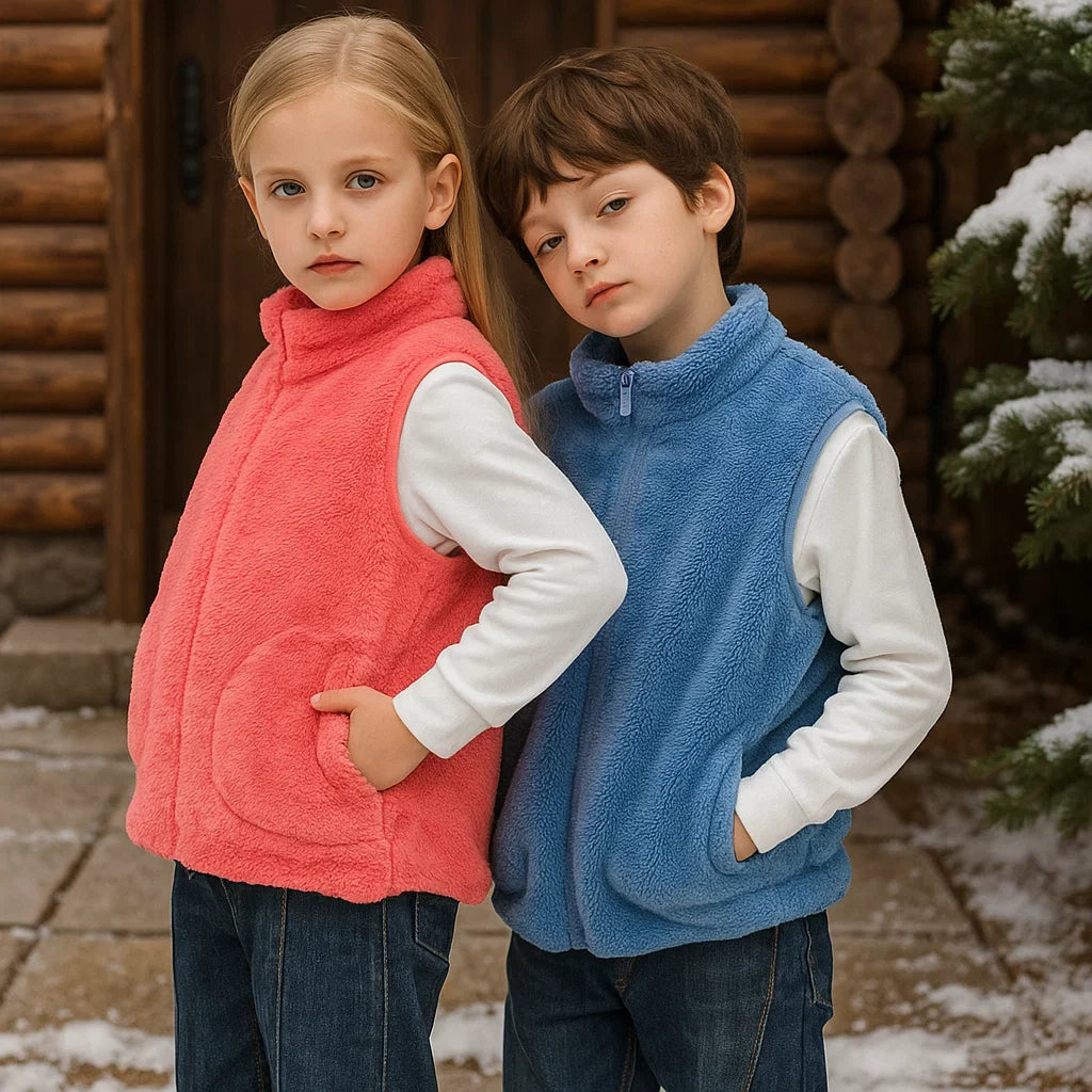 MiniWarm – Ligero y aislante - Chaleco con forro polar grueso