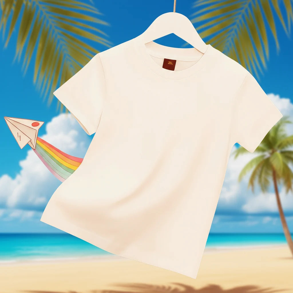 LumiWear – Fresca y atemporal – Camiseta básica de manga corta