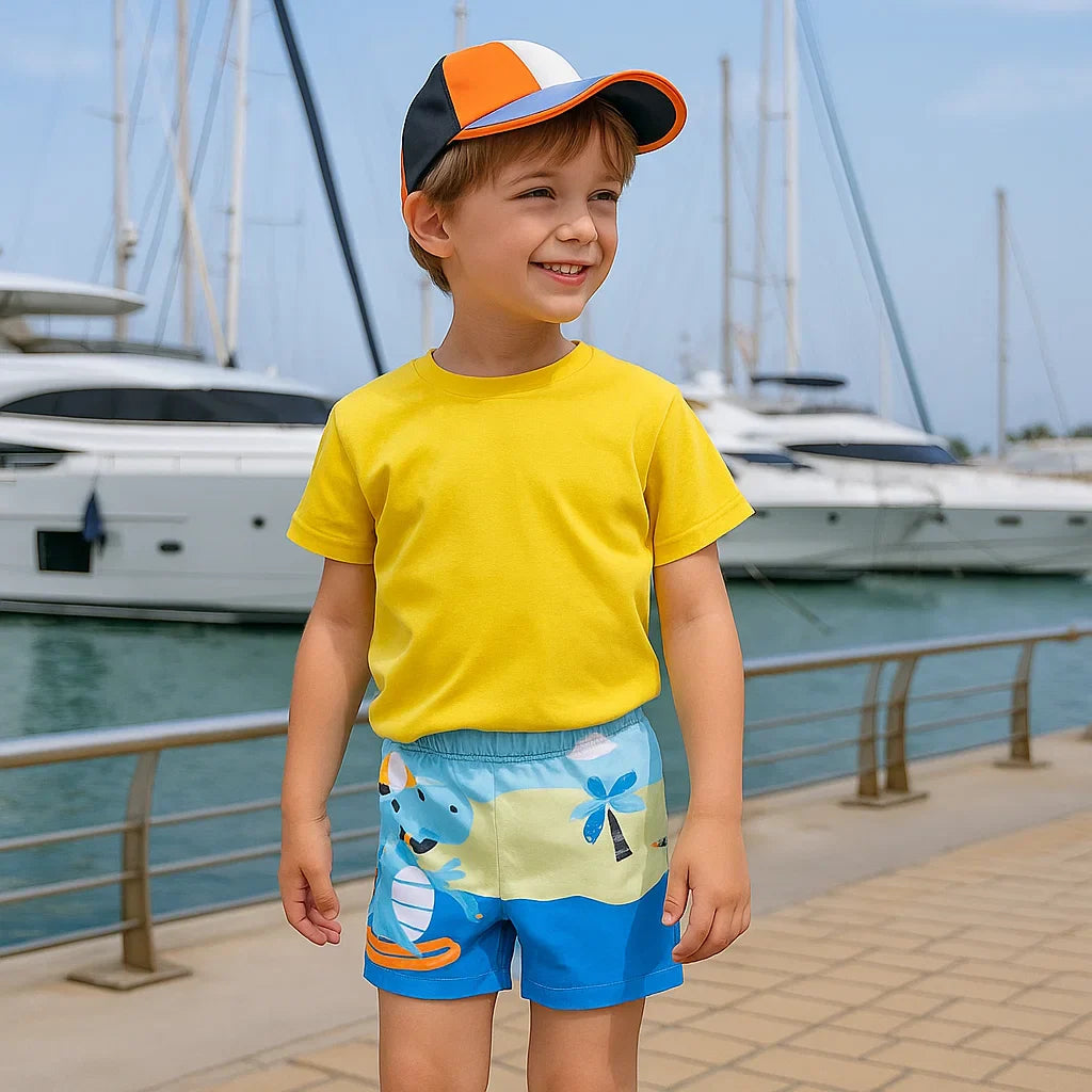 CoolBreeze – Verano y transpirable – Bañador ajustado para niños