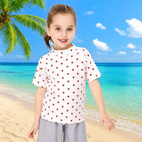 Thumbnail for SunnyGuard – Verano y protección: camiseta de baño infantil con mangas cortas y protección UV