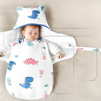 Thumbnail for SnuggleBear – Comodidad y facilidad: manta de algodón para envolver al bebé