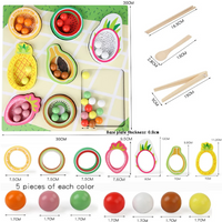 Thumbnail for Toddler Clips™ - Frutas y formas - Juego de clasificación