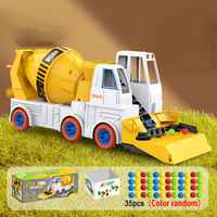 Thumbnail for Power Mixer Truck™ – Gira y construye – Vehículo de construcción de juguetev