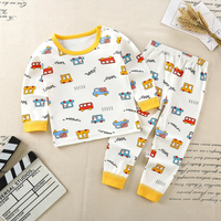 Thumbnail for SleepBuddy – Suave y cómodo – Conjunto de pijama infantil de manga larga