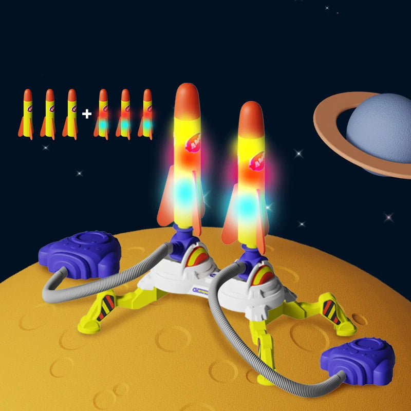 Air Rocket - Salta y lanza - Juguete cohete