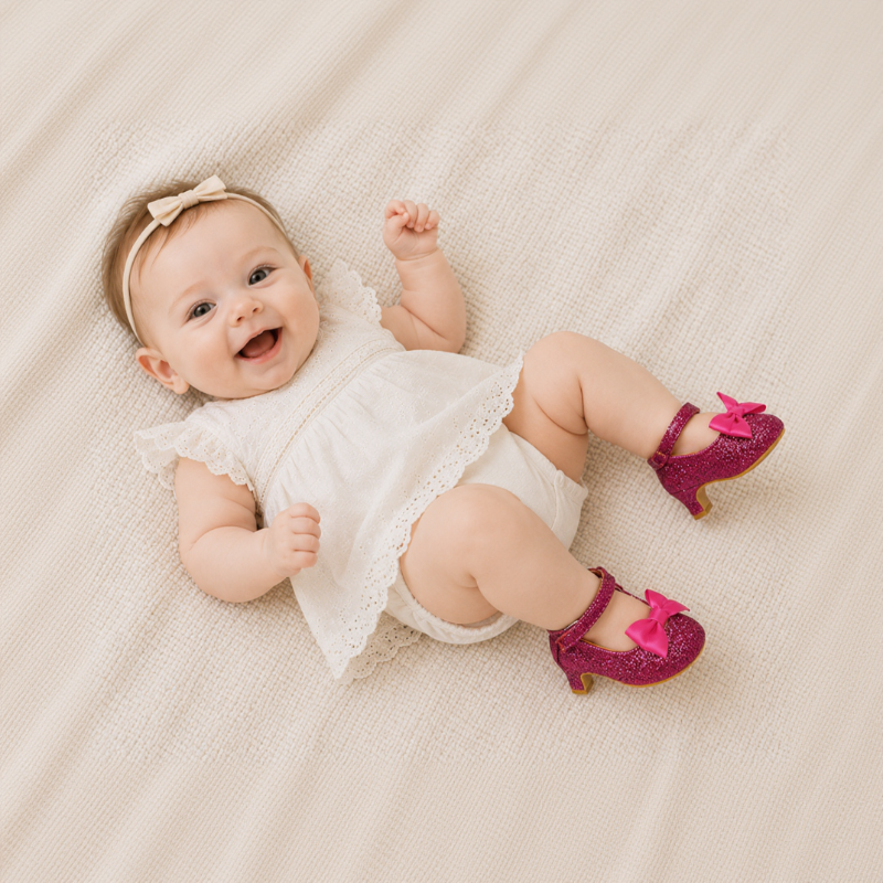 Princess First Heels – Bonitos y cómodos: zapatitos para bebé