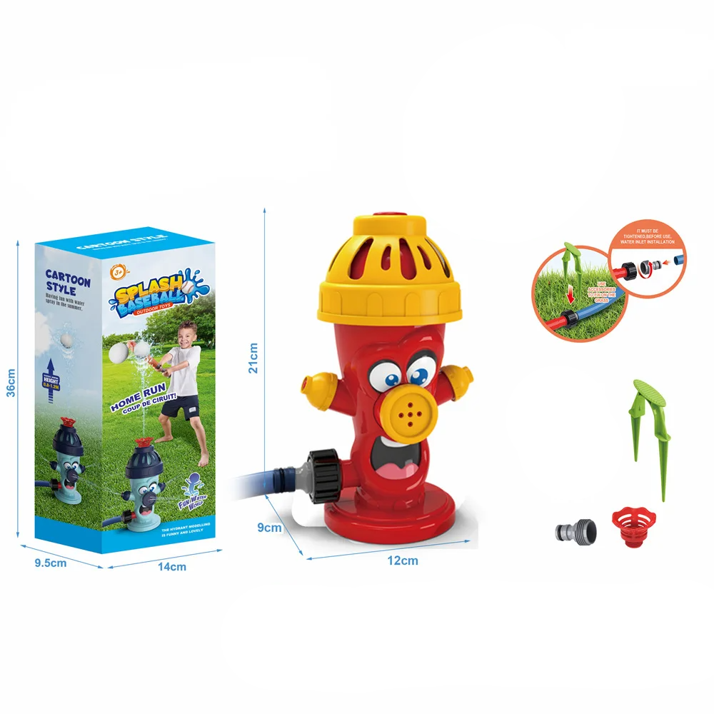 Cartoon Hydrant™ - Fiesta del agua en el jardín - Fuente lúdica