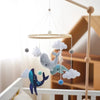 LittleNest – Tranquilidad natural – Móvil de madera para bebés