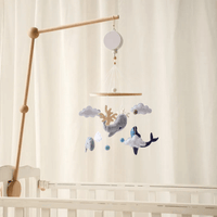 Thumbnail for LittleNest – Tranquilidad natural – Móvil de madera para bebés