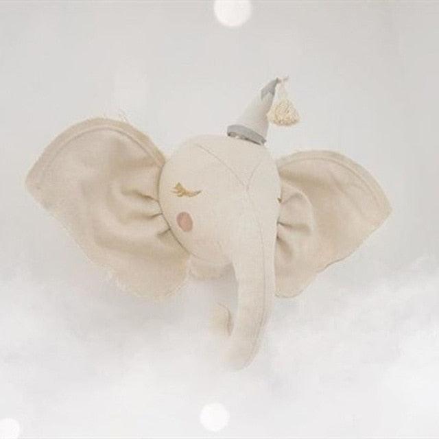 PlayNest – Suave y educativo: decoración de pared con animales de peluche