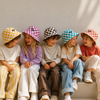 Bucket Hat – Bonito y protector: gorro infantil a cuadros