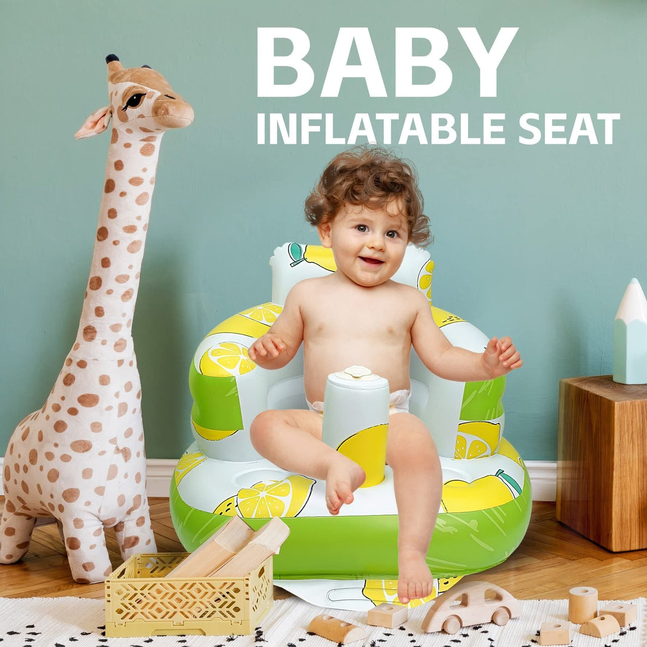 ComfySeat – Comodidad y seguridad: silla inflable para bebés y niños pequeños