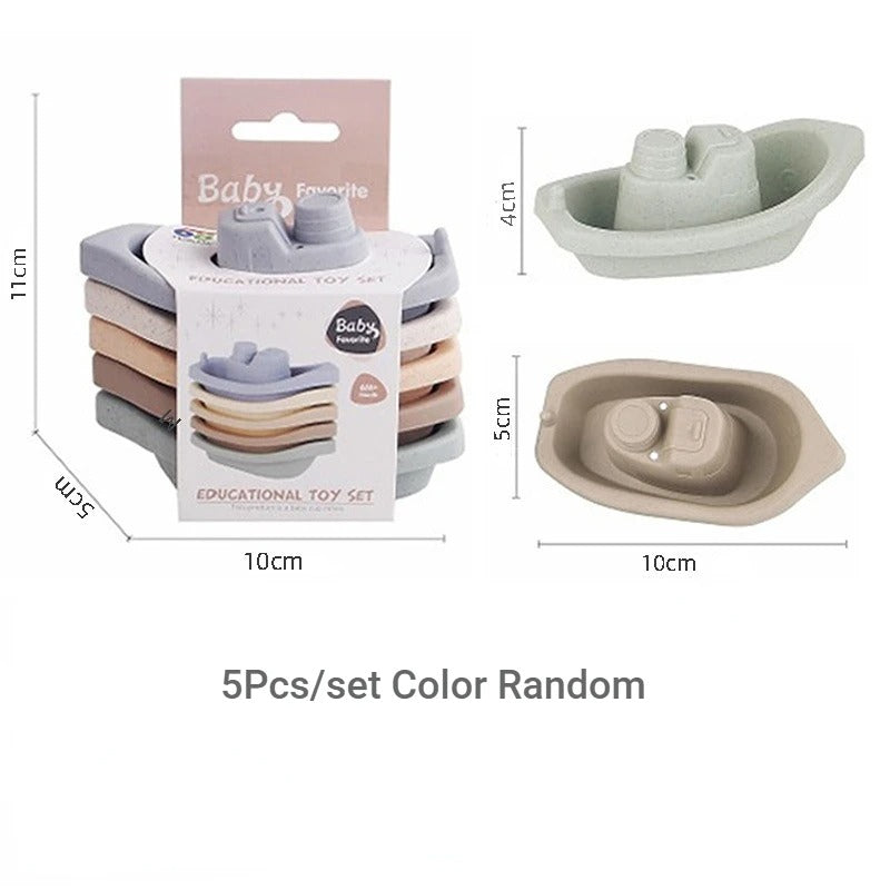 Stack & Splash™ – Barcos apilables - Set de barcos