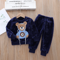 Thumbnail for CozyBear – Cálido y suave – Chándal infantil con estampado de ositos