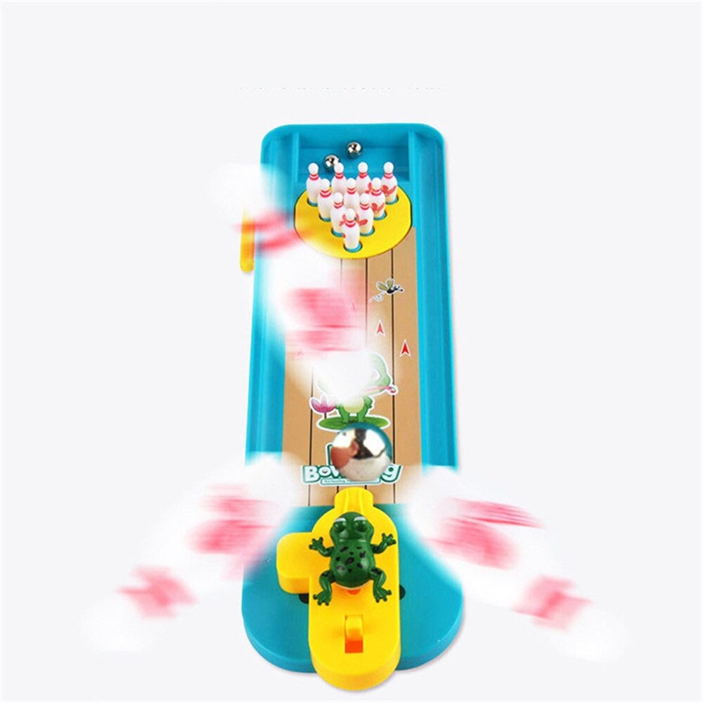 Frog Bowling™ - Desarrollar la motricidad - Pequeño juego de bolos