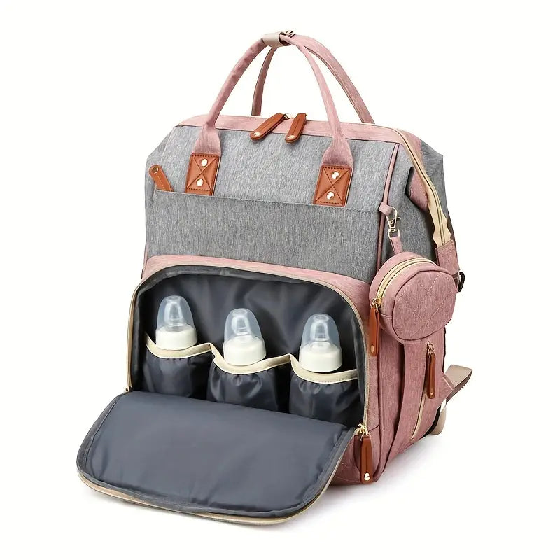 TravelNest – Siempre un lugar para descansar: bolso cambiador 2 en 1 con cuna para bebés
