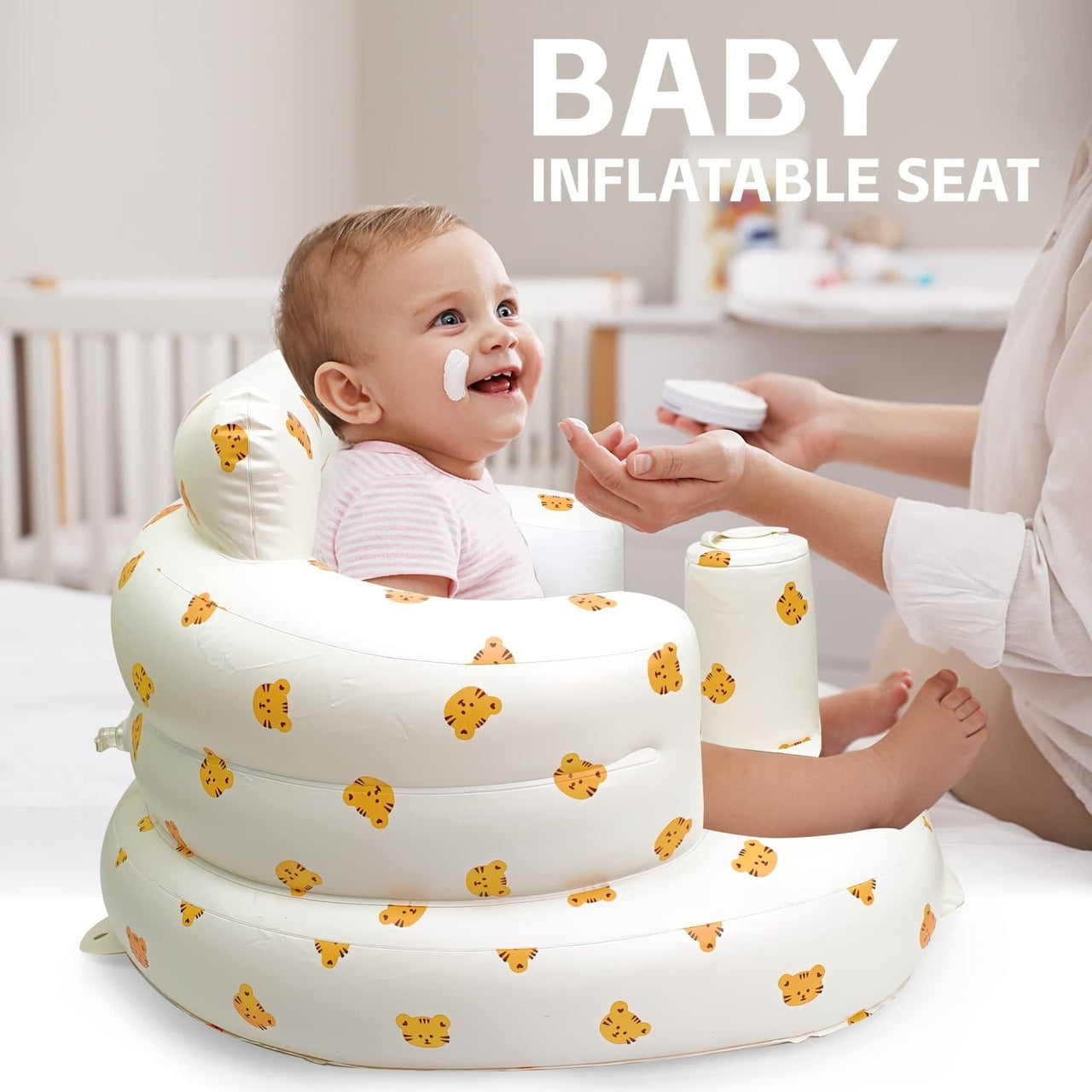 ComfySeat – Comodidad y seguridad: silla inflable para bebés y niños pequeños