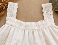 Thumbnail for TinyLuxe – Conjunto de verano de Somerset: top de encaje y pantalones de pierna ancha