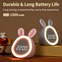 Thumbnail for BunnyGlow – Bonito y práctico: despertador digital para niños con luz nocturna