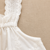 Thumbnail for TinyLuxe – Conjunto de verano de Somerset: top de encaje y pantalones de pierna ancha
