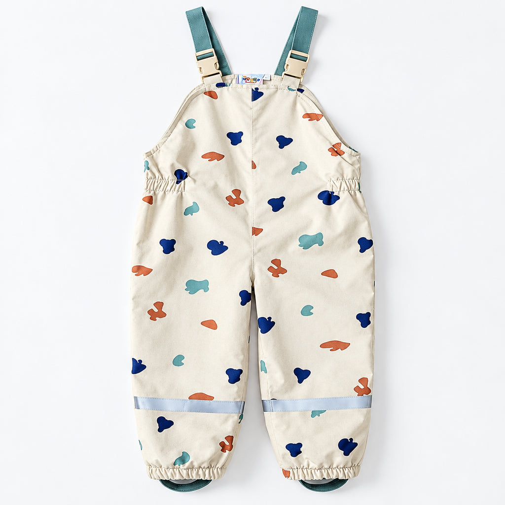 TinyBreeze – Impermeable y cómodo: conjunto de chubasquero y pantalones de lluvia para niños