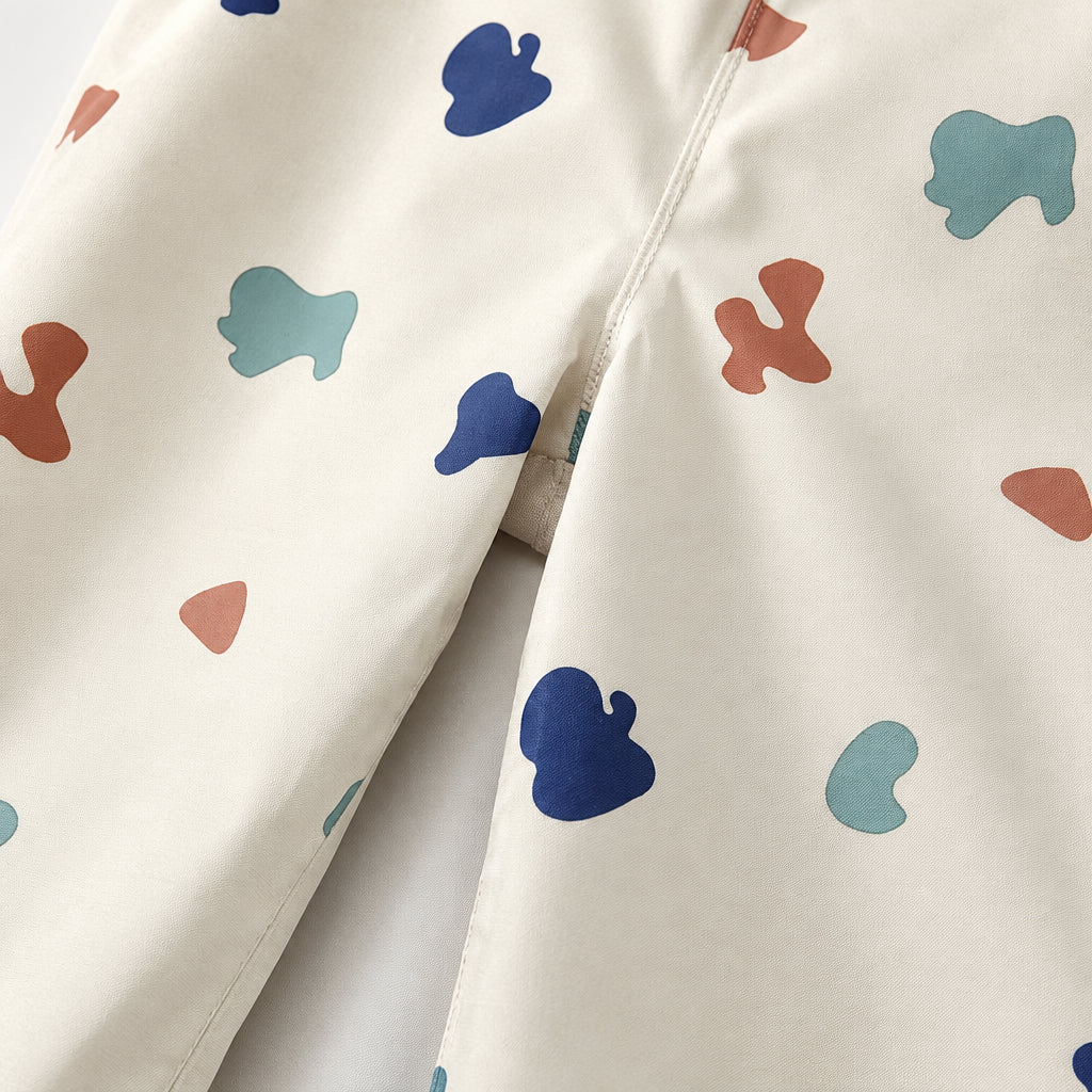 TinyBreeze – Impermeable y cómodo: conjunto de chubasquero y pantalones de lluvia para niños