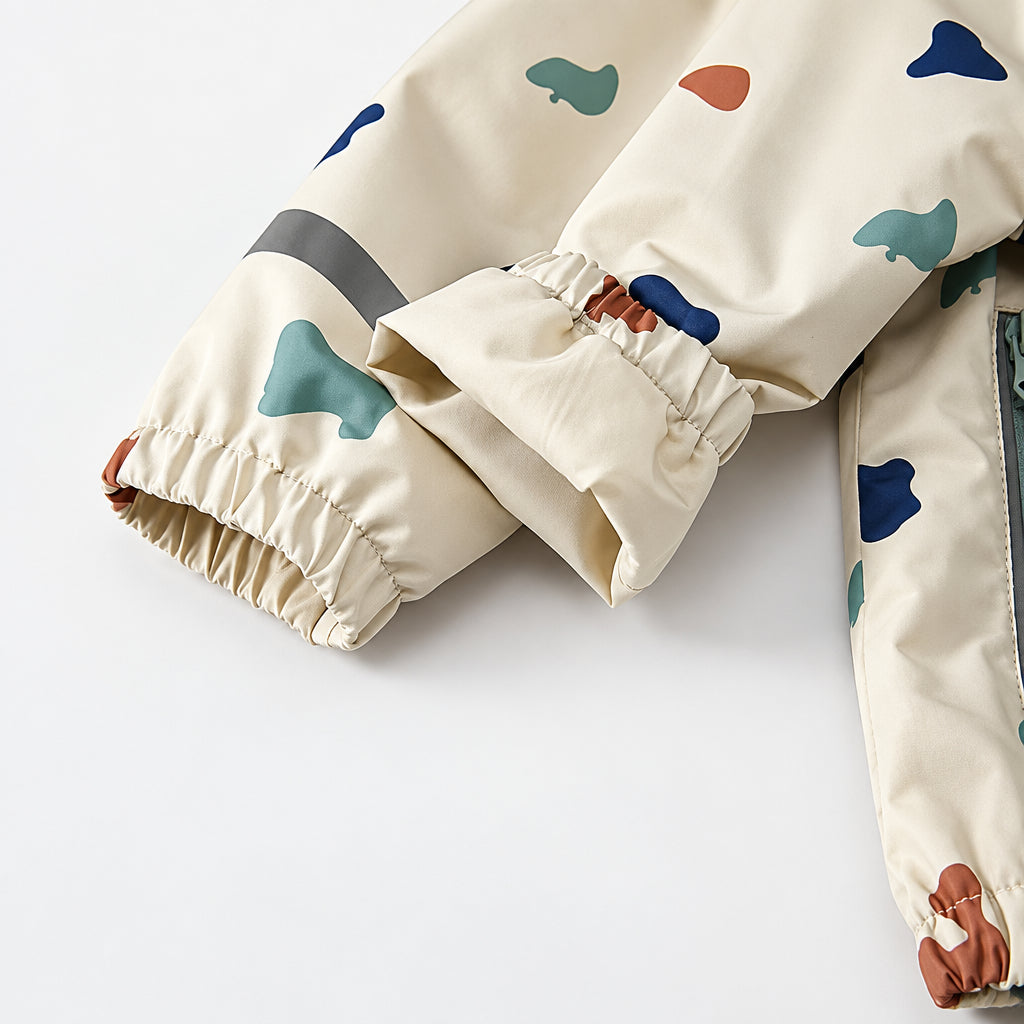 TinyBreeze – Impermeable y cómodo: conjunto de chubasquero y pantalones de lluvia para niños
