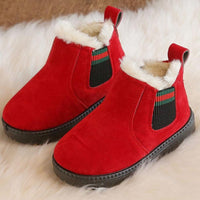 Thumbnail for SnowySteps – Cálidas y suaves: botitas de invierno para bebé con forro de felpa