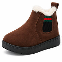 Thumbnail for SnowySteps – Cálidas y suaves: botitas de invierno para bebé con forro de felpa