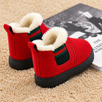 Thumbnail for SnowySteps – Cálidas y suaves: botitas de invierno para bebé con forro de felpa