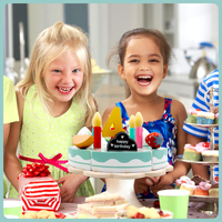 Thumbnail for TinyChef – Educativo y divertido: juego de cocina de madera con tarta y accesorios