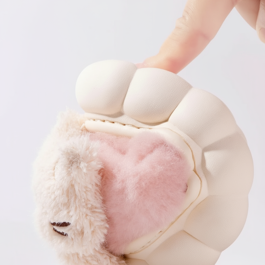 SnuggleKitty – Calidez y seguridad – Pantuflas de gato para niños