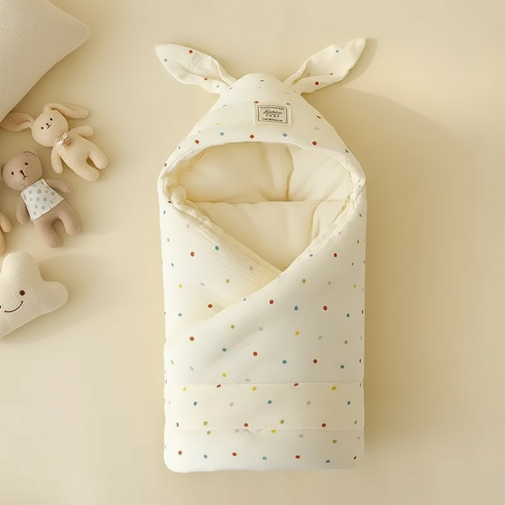 SnuggleBear – Seguridad y comodidad: manta envolvente para envolver al bebé