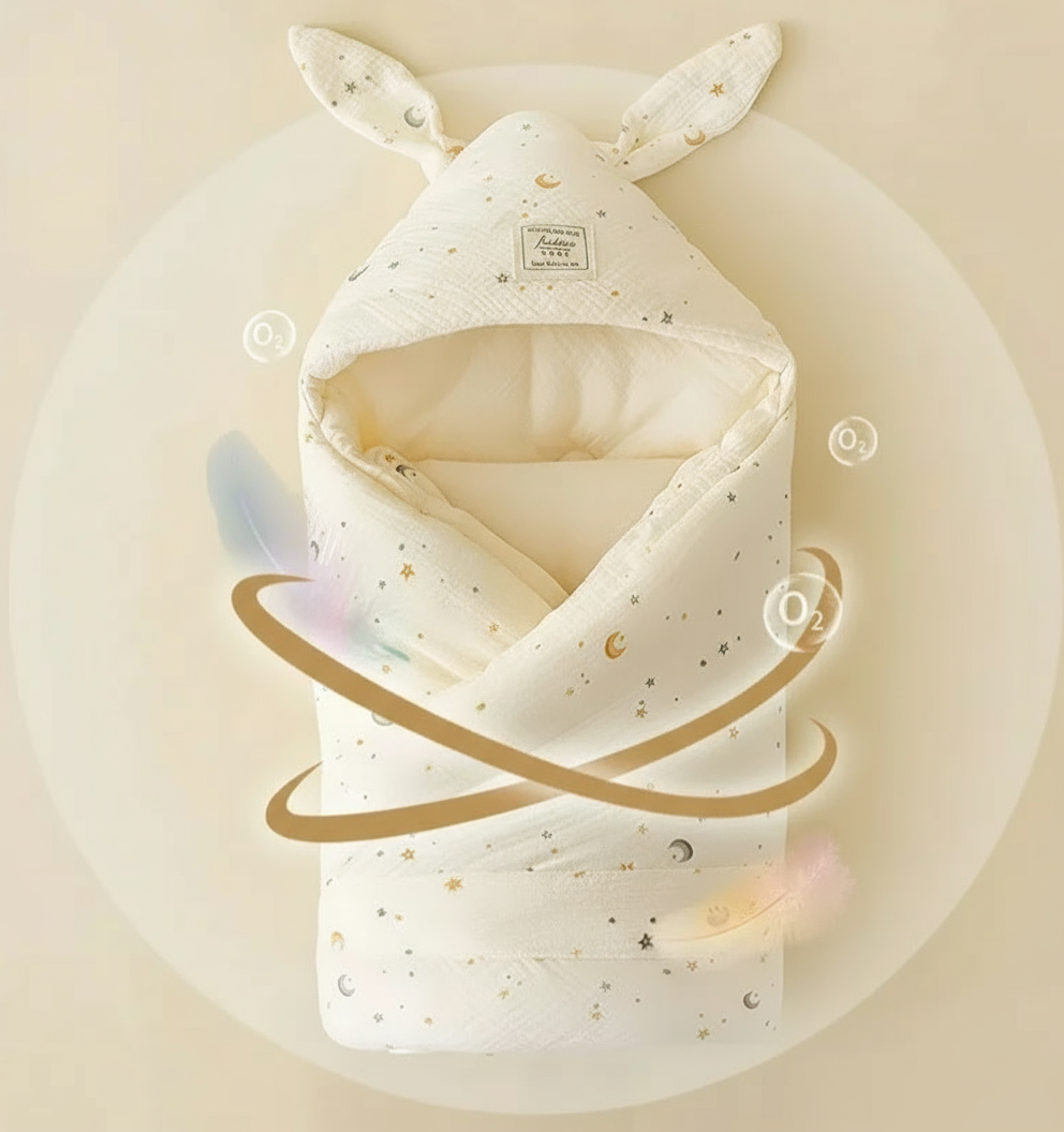 SnuggleBear – Seguridad y comodidad: manta envolvente para envolver al bebé