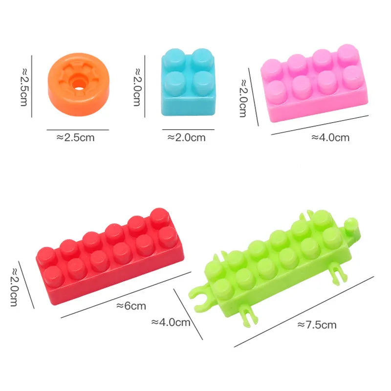 Magic Building Block Set™ - Diversión para los más pequeños - Set de bloques de construcción