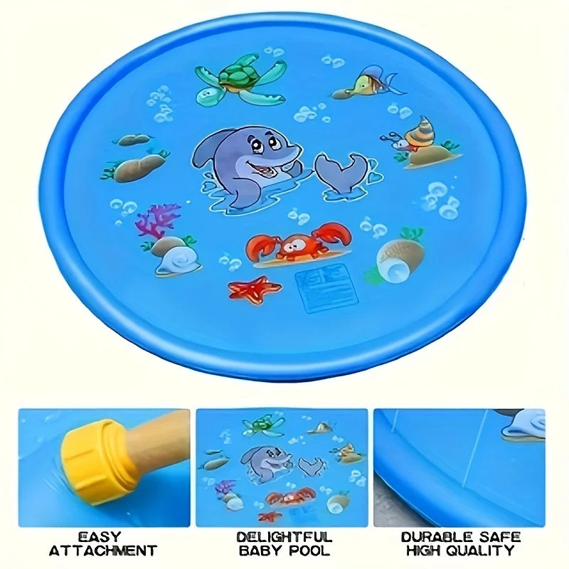 Water Fun Pad™ – Fiesta de verano Césped - Fuente Agua Piscina