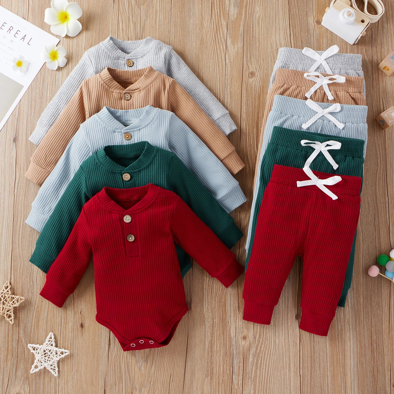 Mini Fashion™ – Cómodo conjunto de vestir para bebé