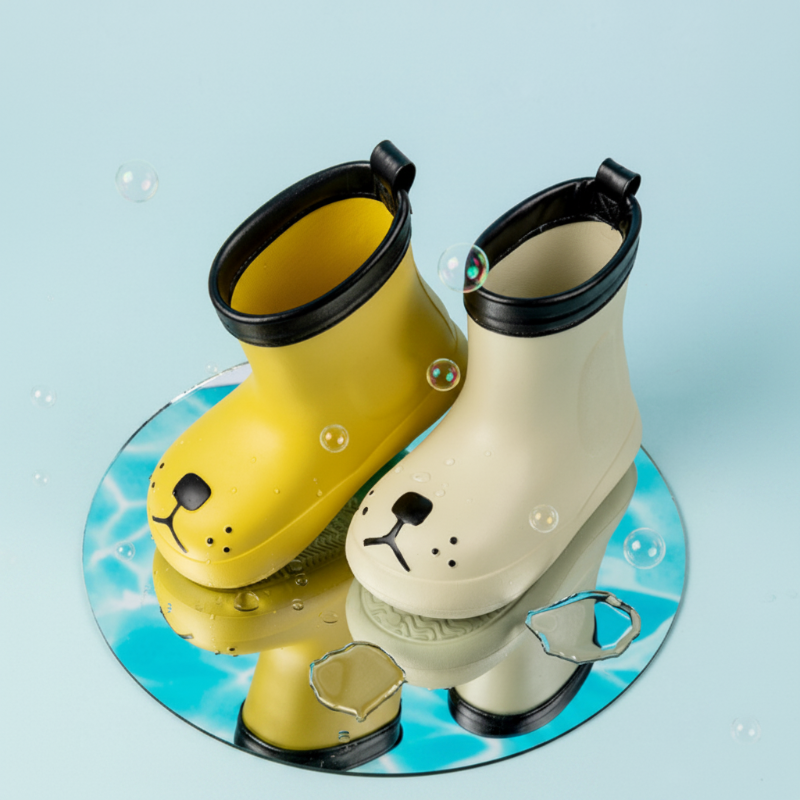 PuddlePaws Kids – Impermeables y juguetonas - Botas de lluvia Woof