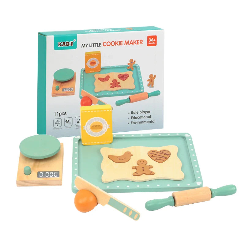 Woods™ - Fomenta la creatividad y las habilidades - Juego de cocina de madera