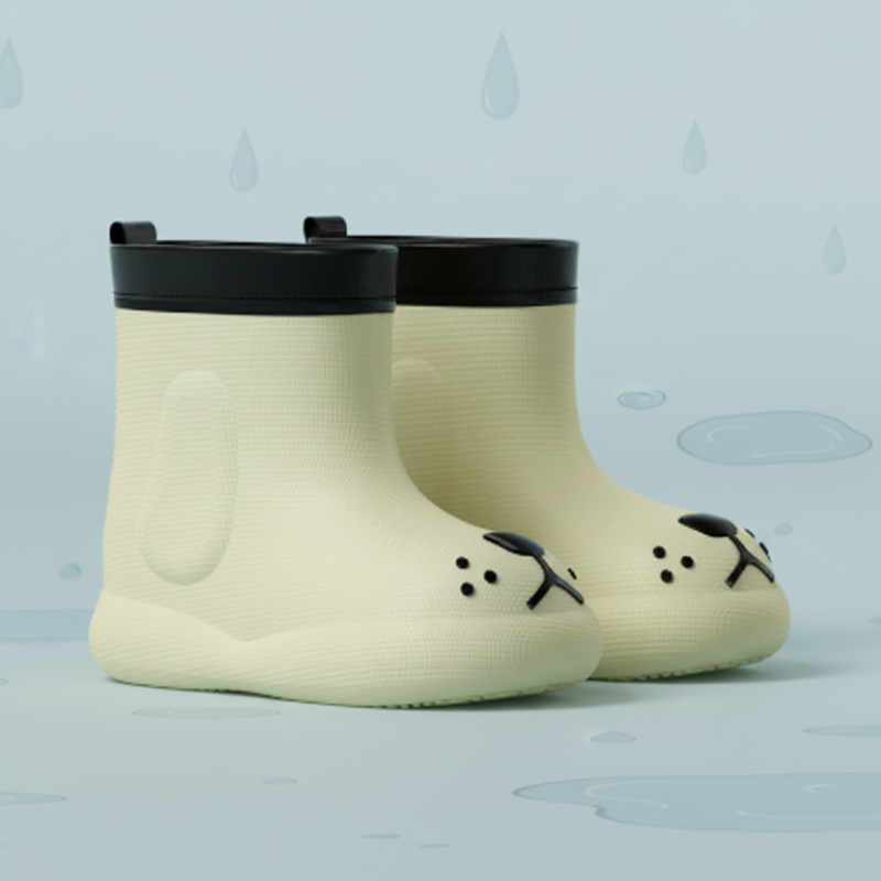 PuddlePaws Kids – Impermeables y juguetonas - Botas de lluvia Woof