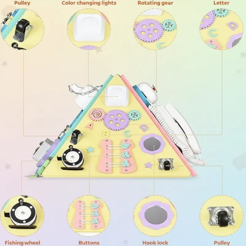 LearnPyramid – Educativo y creativo – Gira de juegos Montessori