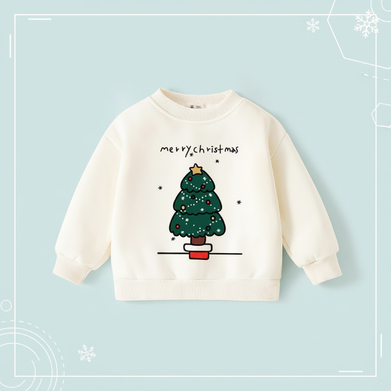 FrostyFit – Cálido y acogedor: jersey rojo navideño