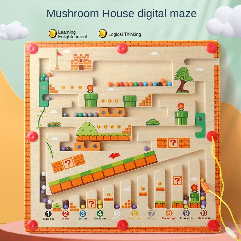 Magnetic Maze™ - Diversión contando con colores - Laberinto magnético