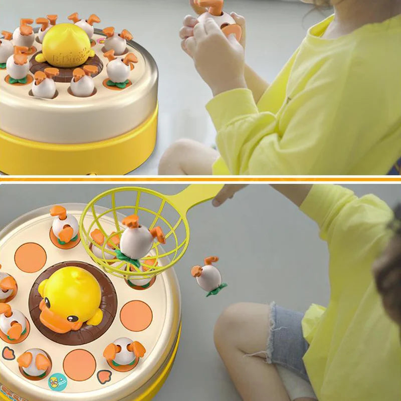 JumpyDuck – Activo y divertido: juego de mesa «Atrapa patos»