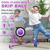 Thumbnail for Flash Wheel Skip Ball – Activo y enérgico – Pelota de salto para un solo pie