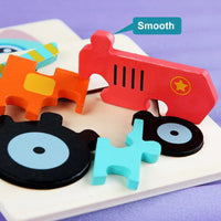 Thumbnail for 3D Wooden Puzzle™ - Aventura lúdica con animales - Rompecabezas de madera 3D