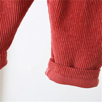 Thumbnail for TinyTrend – Cómodos y elegantes: pantalones de jardín de tejido acanalado