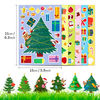 Thumbnail for Xmas Tree Stickers™ - Construye tu propio milagro navideño - Adhesivos navideños