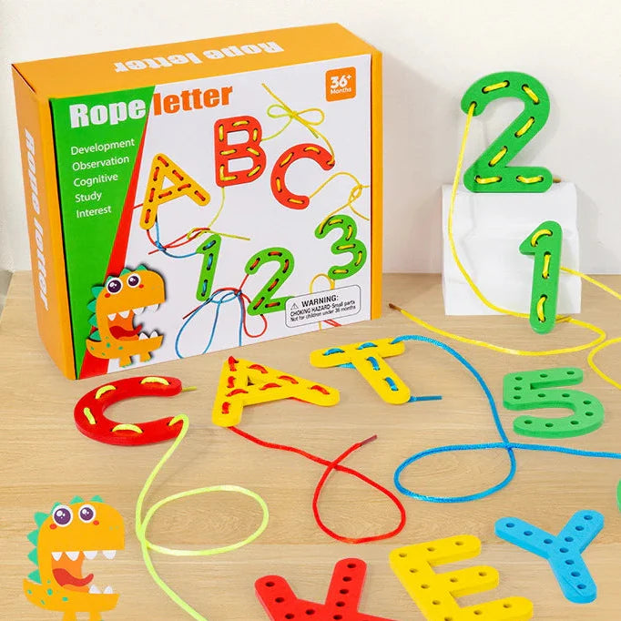 Cognitive Thread Toy™ – Líneas inteligentes – Juego de desarrollo infantil