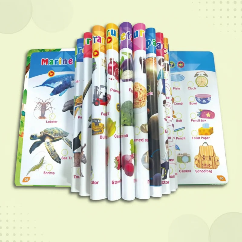 LittleVoices – Interactivo y lúdico – Libro sonoro temático (inglés)